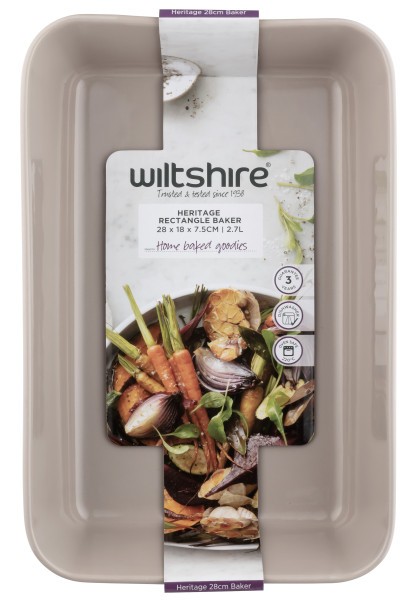 Heritage Rectangle Baker 28cm  - Wiltshire