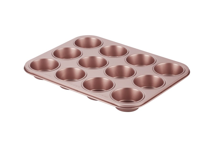 Rose Gold Muffin Pan 12 Cup - Wiltshire