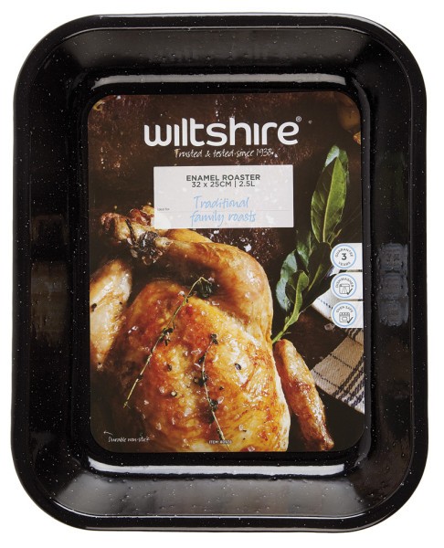 Enamel Roaster - Medium  - Wiltshire