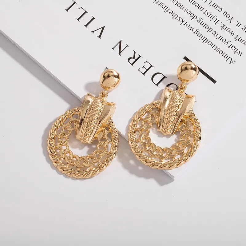 Trending Creative European And American Earrings Geometry