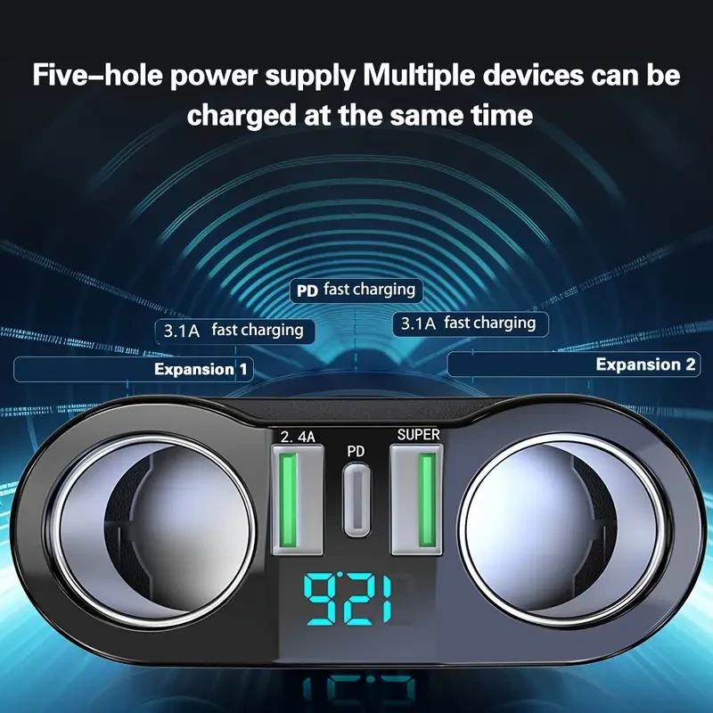 Yixingjia Car PD Port Fast Charging