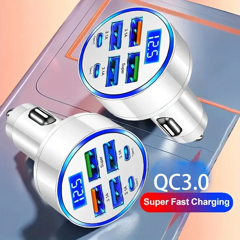 Yixingjia New Model 4USB Car Charger