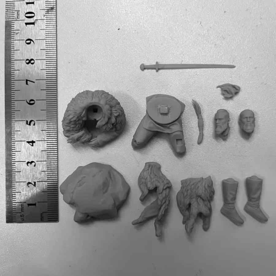 1/24 Scale Resin Figure Model Kit Ancient Viking Warrior Bjorn Ironside