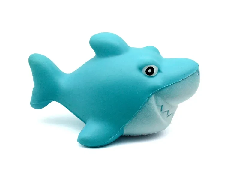 Slow rebound shark decompression toy