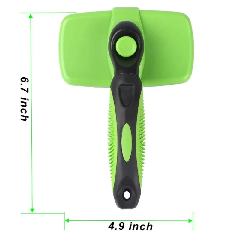 SELF CLEANING SLICKER BRUSH FOR PET