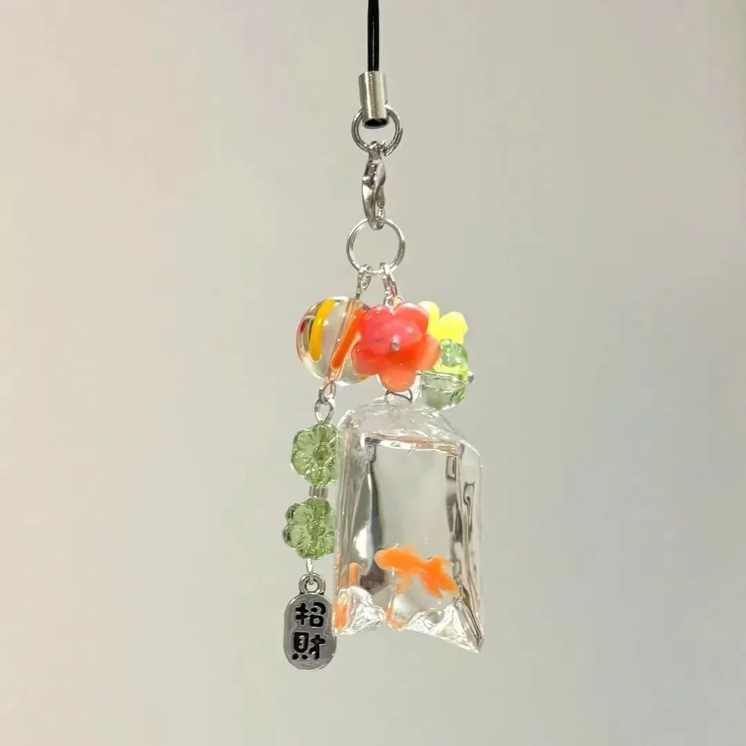 Acrylic Koi Pendant Lucky Women's Decoration