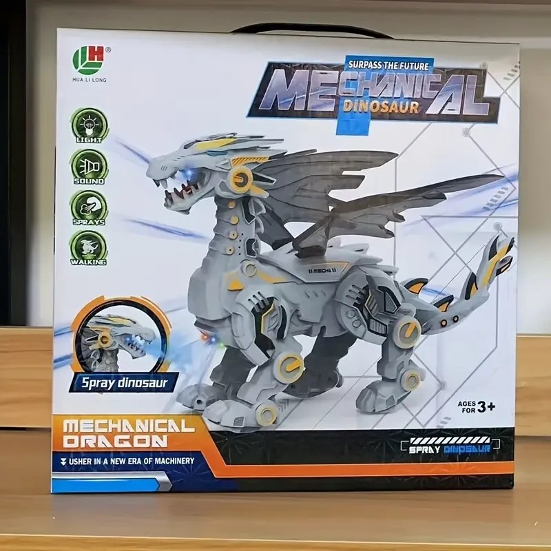 Realistic Electric Dinosaur Toy with Moving Legs