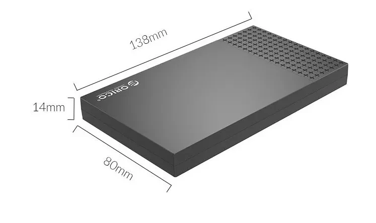 2.5 Inch Mobile Hard Disk Box Type-C USB Notebook
