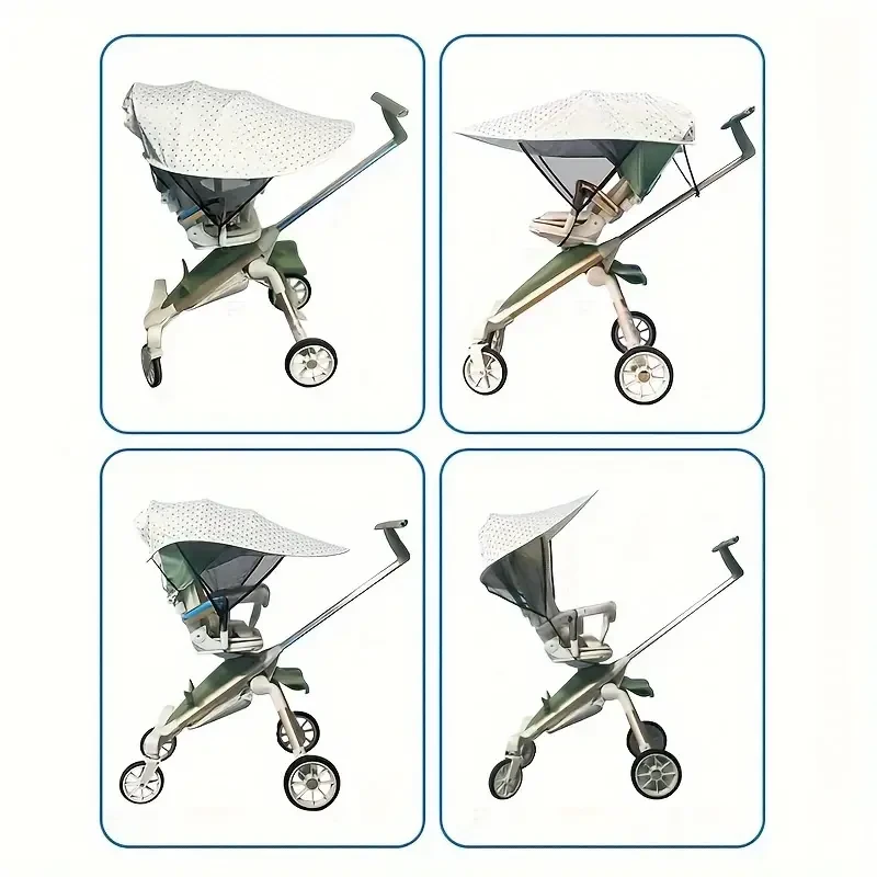 Kids' Stroller Sunshade - Windproof