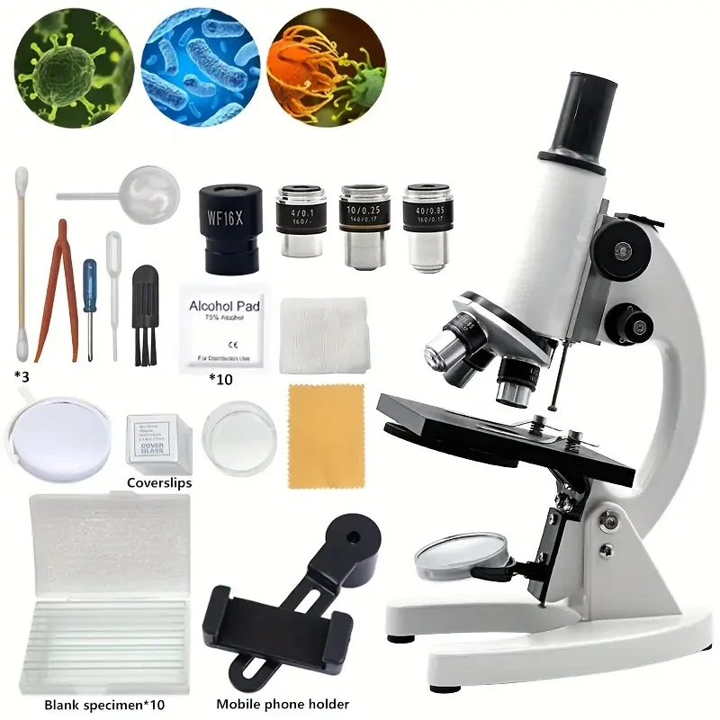 A Biological Optical Metal Desktop Microscope