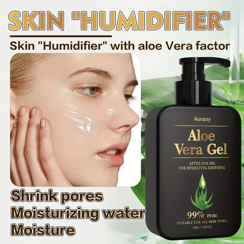 AURANY Aloe Vera Gel & After Sun Care