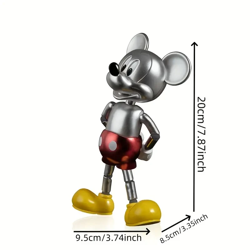 Disney Licensed Mickey Mouse Action Figure with Interchangeable Parts