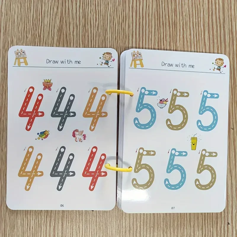 Montessori Magic Practice Copybook Set for Kids - Fun and Educational Writing Practice