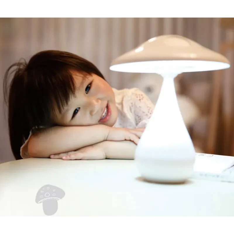 Mushroom air purifier table lamp