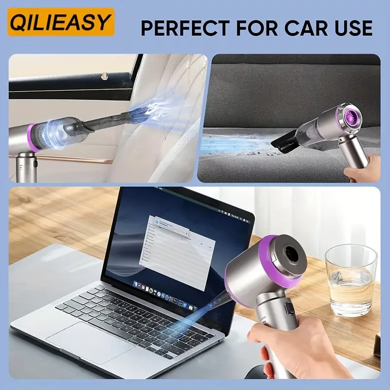 QILIEASY 4-in-1 Cordless Handheld Vacuum Cleaner