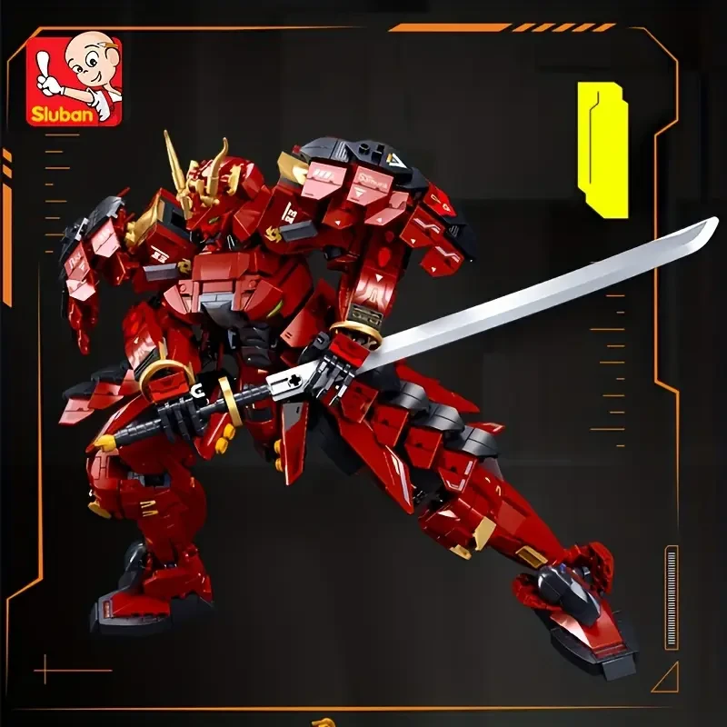 Sluban 923pcs Robot Division Jiafei Samurai Building Block Toys