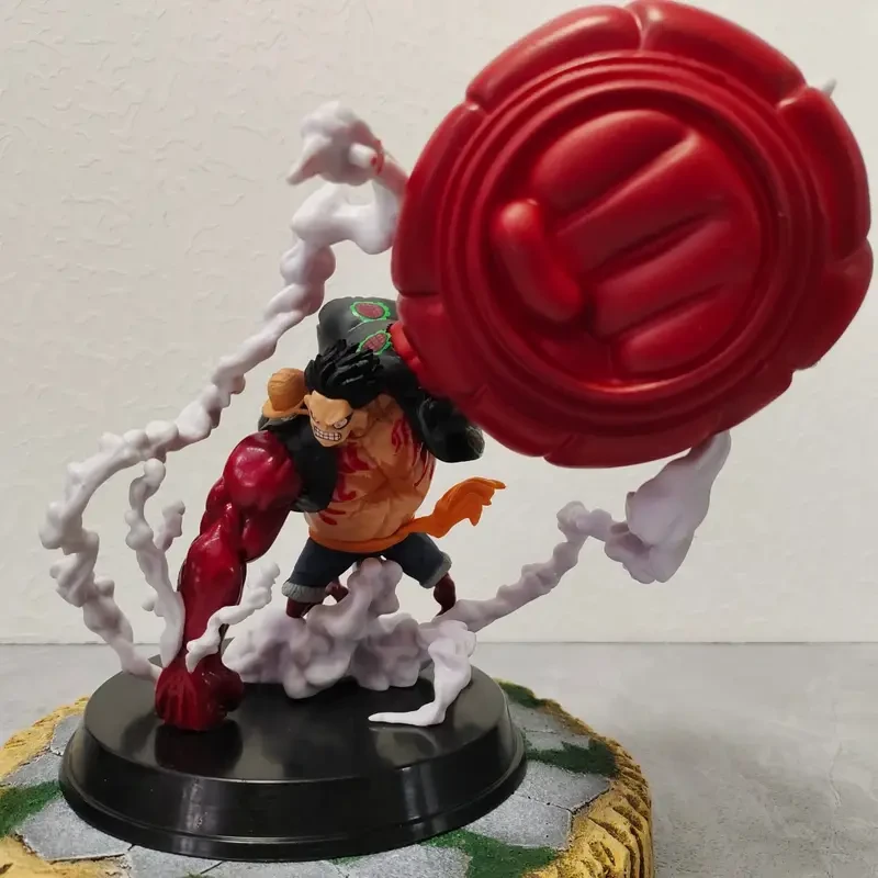 PVC Cartoon Character Statue with Giant Fist