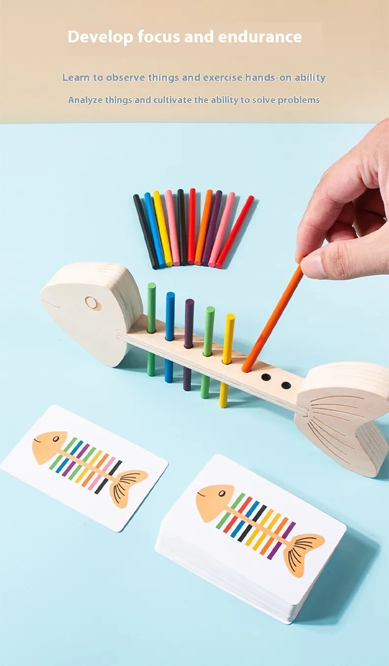 Color Cognitive Pairing Baby Early Education Fine Motor Training Toys