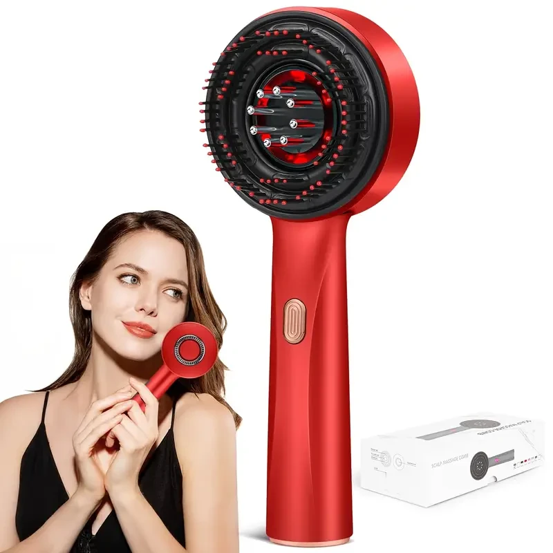 Electric Hair and Scalp Massager Brush