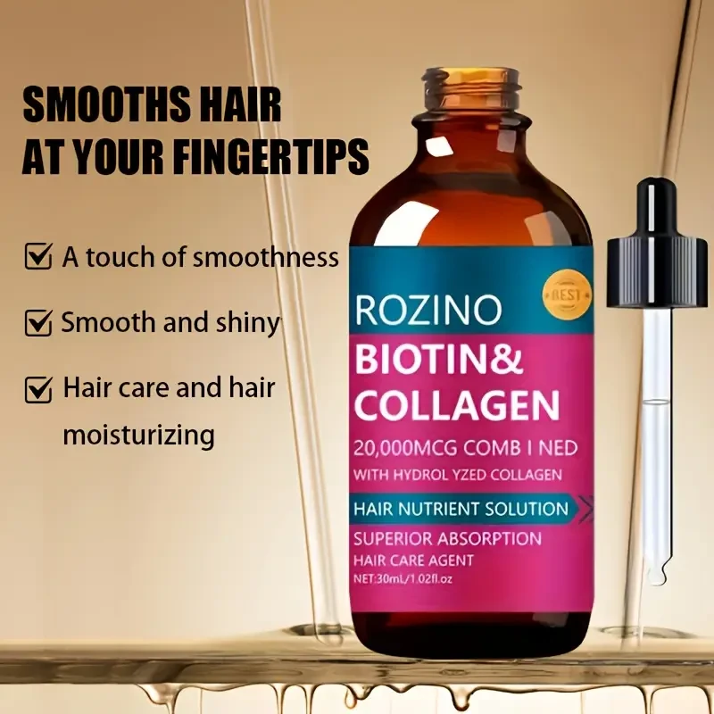 Biotin collagen hair care essential oil