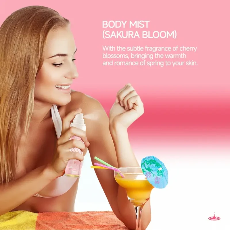 Hllozzi Cherry Blossom Body Mist