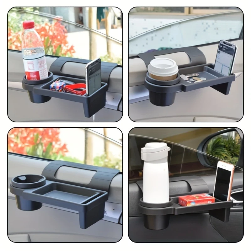 2pcs Three-in-One Car Window Storage Box