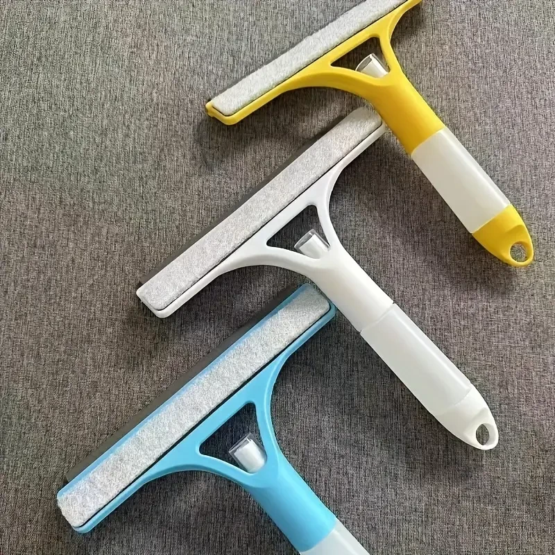 3-in-1 Glass Wiper with Scraper & Sprayer - Multifunctional Window Cleaner