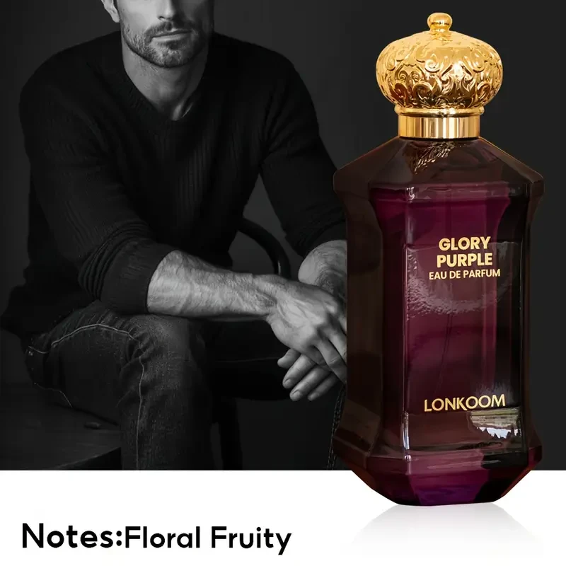 LONKOOM Glory Purple Eau De Parfum for Men