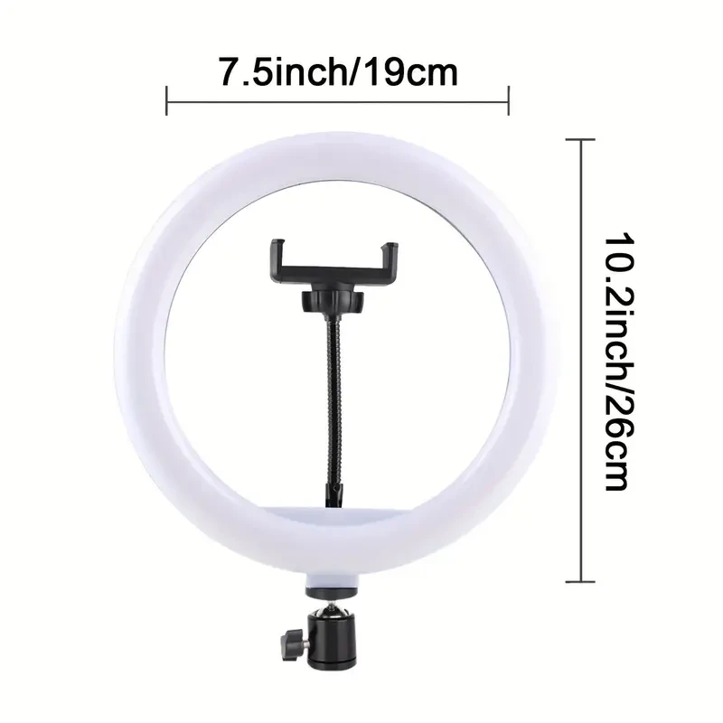 1pc ZOMEI 10 Inch LED Ring Light with USB
