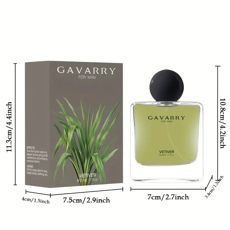 GAVARRY Vetiver Eau de Parfum for Men and Women