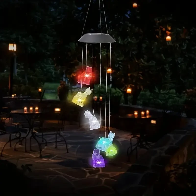 TONYEST Solar Powered Wind Chime