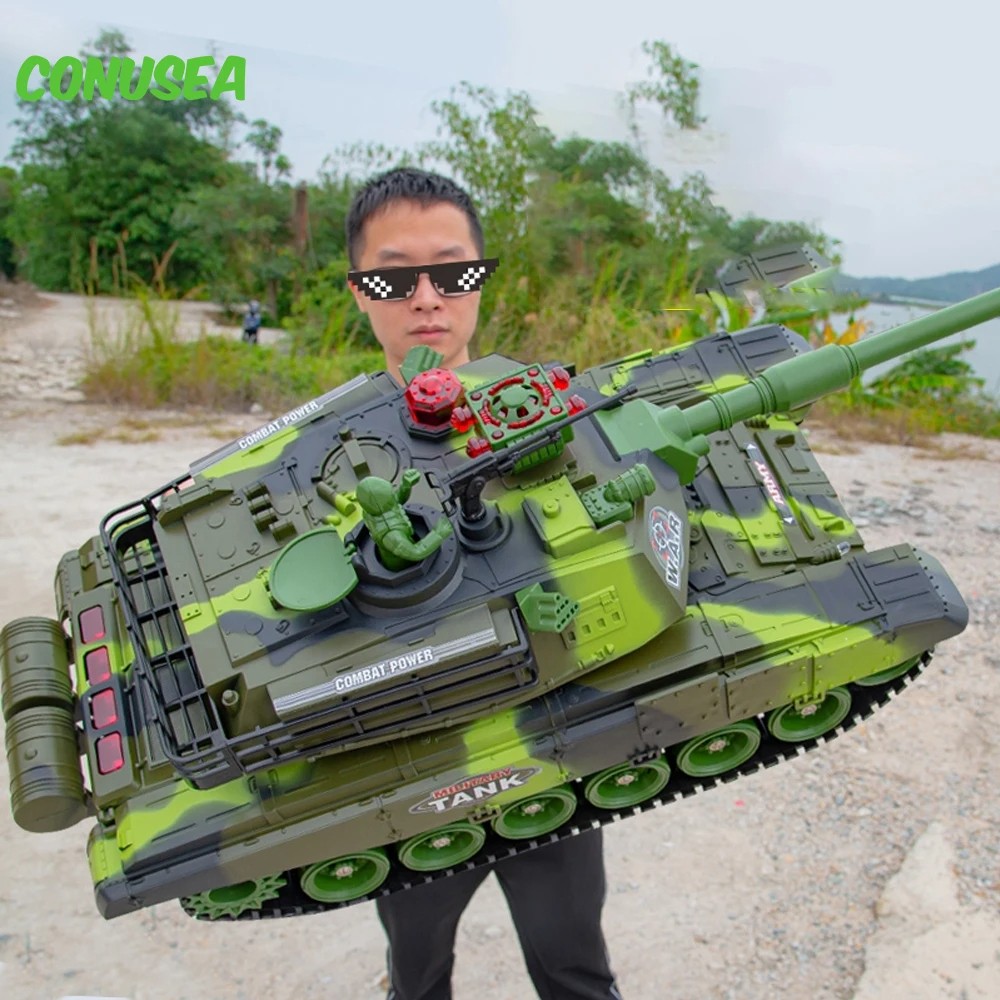 55/44CM RC Tank Military War Tanks Electric Car Remote Control Radio-Controlled Crawler Toys