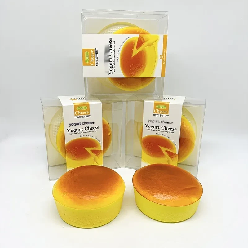 Simulation Butter Same Style Bread Slow Rebound Super Soft Cake Squeezing Toy Decompression Toy