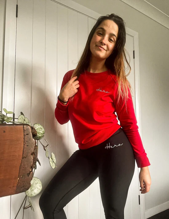 Throne Sweatshirt - Red