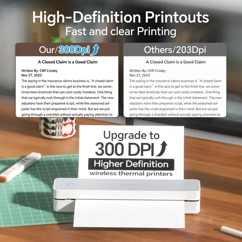 HPRT Traveling Wireless Portable Printer