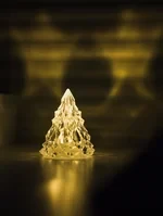 Night Light Crystal Mini Christmas Tree