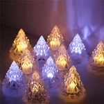 Night Light Crystal Mini Christmas Tree
