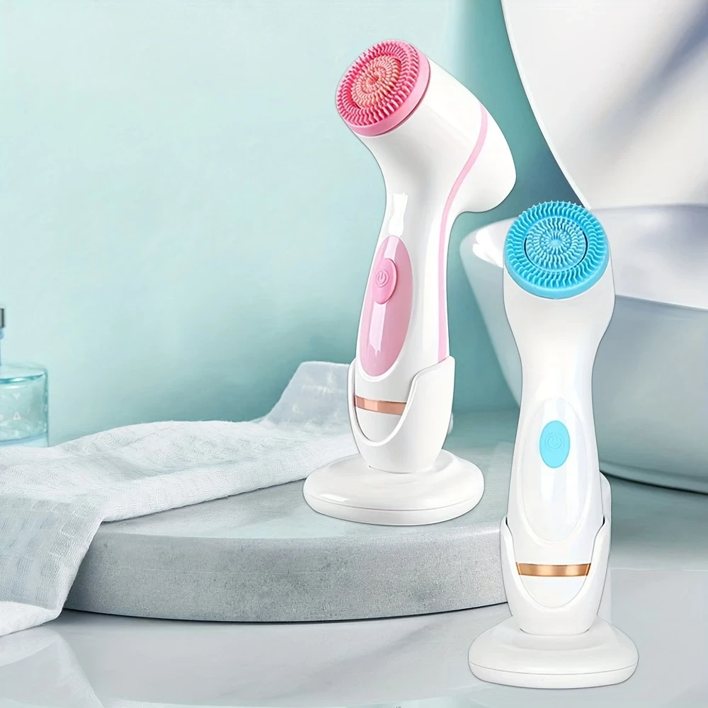 3 In 1 Sonic Face Spin Brush Set