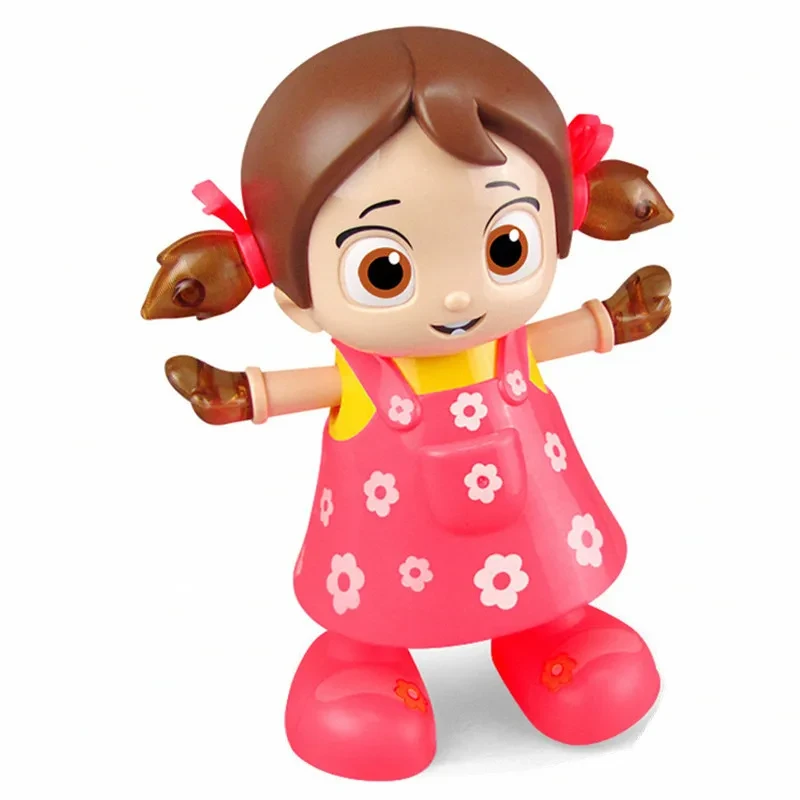 Electric Universal Rotating Dancing Girl Toy