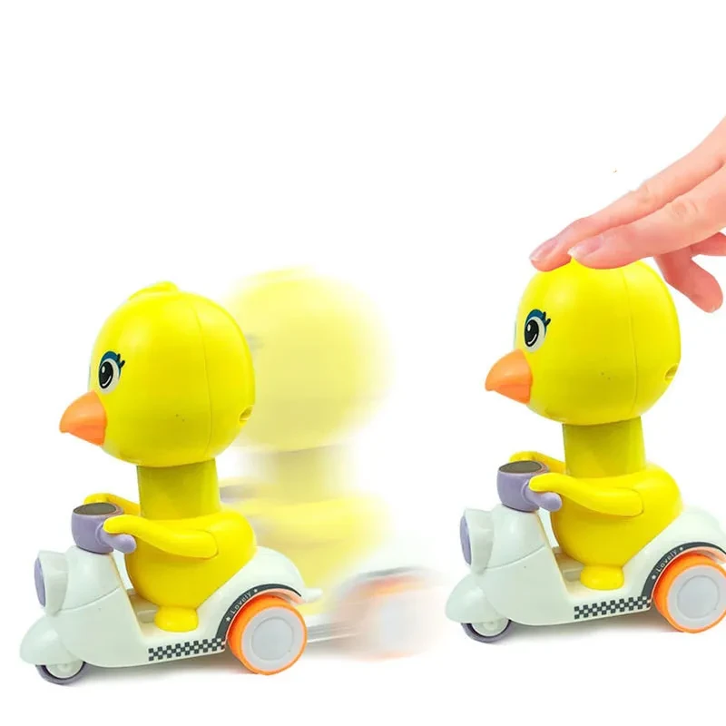 Yellow Duck Press Pull Back Toy