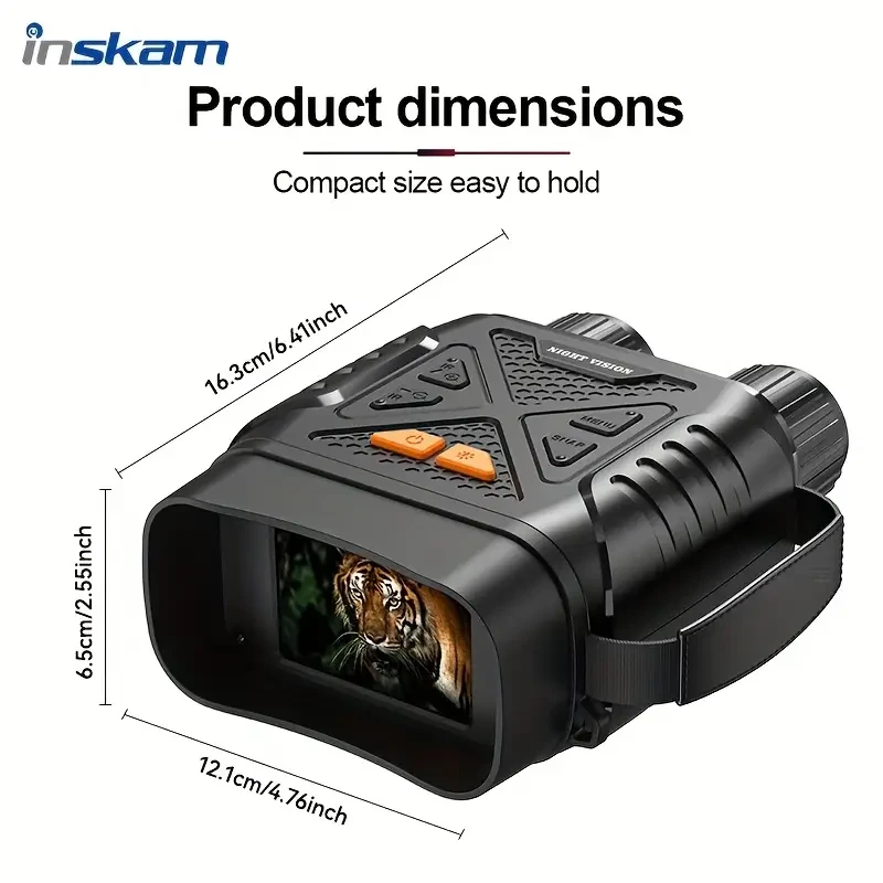 INSKAM HD Digital Night Vision with 7.11cm Screen