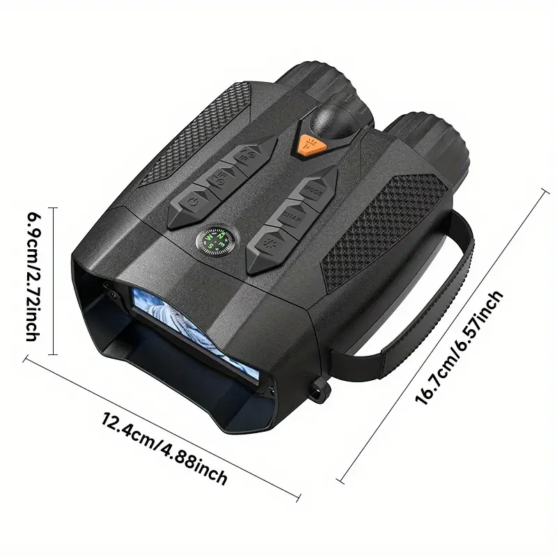 INSKAM 4K HD Night Vision Binoculars with 7.62cm Display