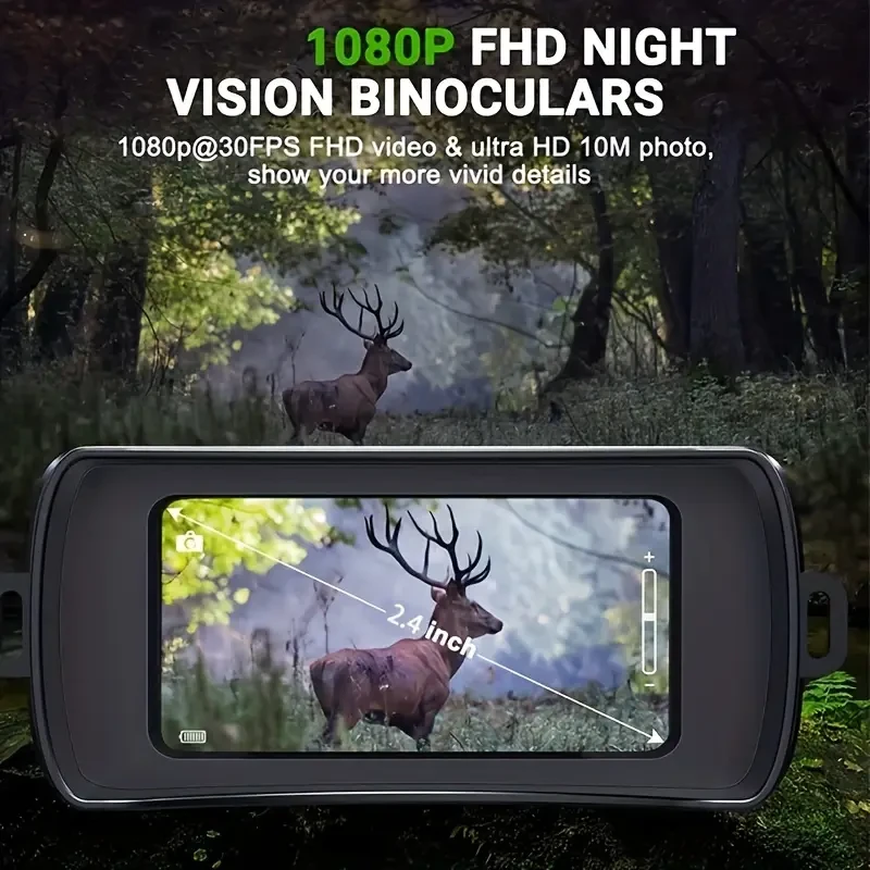 WEIKELI Night Vision Binoculars with 10X Digital Zoom