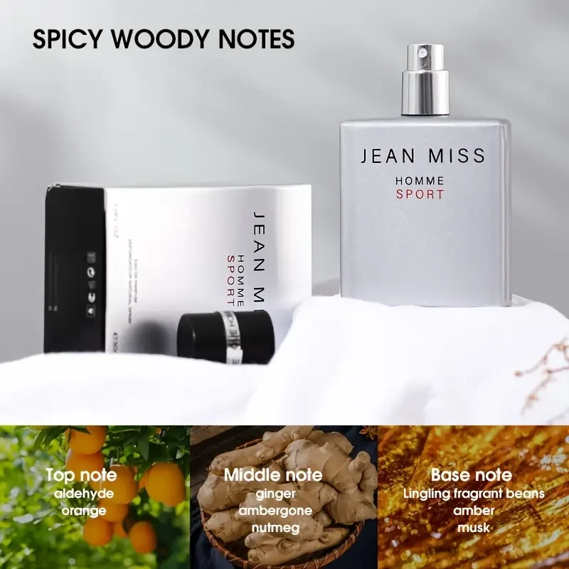 JEAN MISS Men's Eau De Parfum
