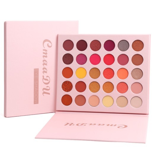 Matte Metal Waterproof Pearl Glitter Eyeshadow Palette