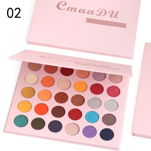 Matte Metal Waterproof Pearl Glitter Eyeshadow Palette