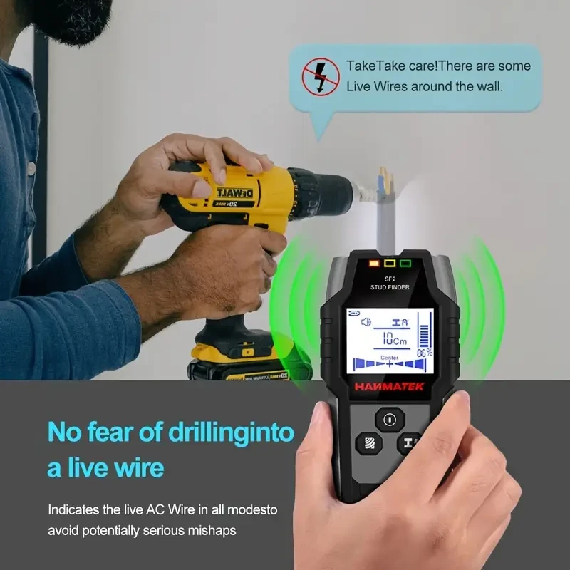 HANMATEK SF2 5-in-1 Wall Detector