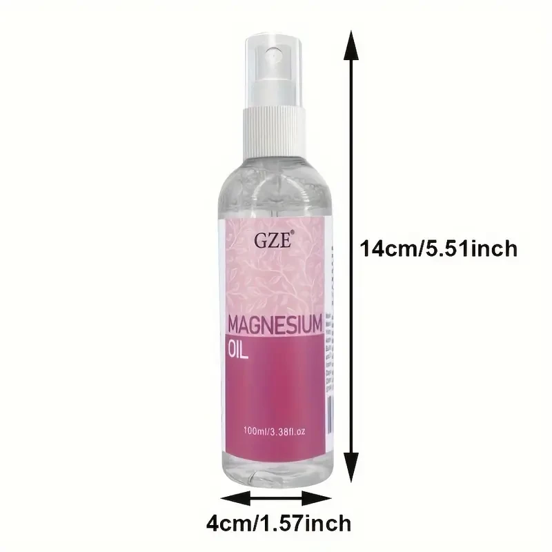 2 Pack Pure Magnesium Oil Spray for Rapid Muscle and Relaxation