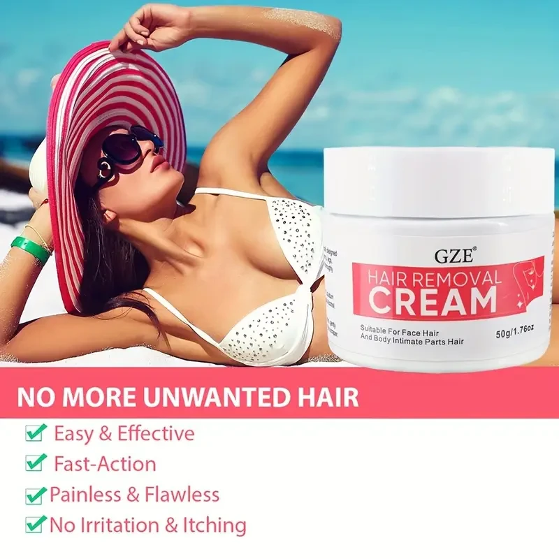 2pcs GZE Women Hair Removal Cream