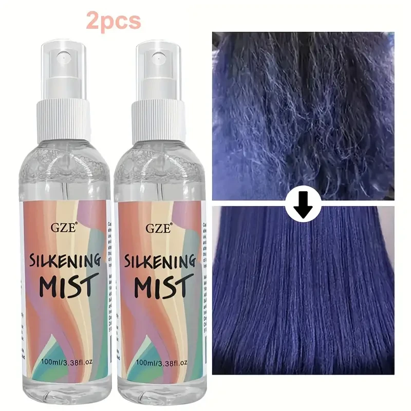 GZE Hair Silkening Mist Spray 2-Pack
